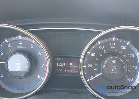 2013 Hyundai Sonata Gls z USA, uszkodzony, nr VIN 5NPEB4AC4DH549662